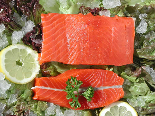 sockeye salmon fillet